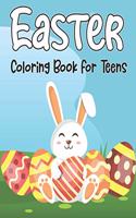 Easter Coloring Book For Teens