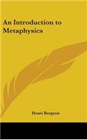 Introduction to Metaphysics