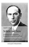 Schein und Sein