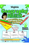 Virginia Geography Projects - 30 Cool Activities, Crafts, Experiments & More for