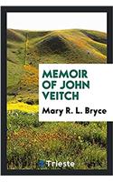 MEMOIR OF JOHN VEITCH