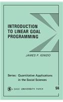 Introduction to Linear Goal Programming