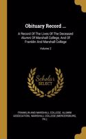 Obituary Record ...
