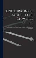 Einleitung in die Synthetische Geometrie
