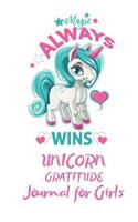 Unicorn Gratitude Journal For Girls