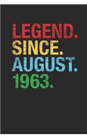 Legend Since August 1963