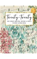 Twenty - Twenty The Ultimate 2020 Pixel Monthly & Weekly Planner Calendar Book