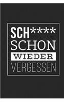 Sch**** Schon Wieder Vergessen