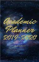 Academic Planner 2019-2020 weekly monthly 5 x 8