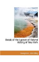 Annals of the Lyceum of Natural History of New York