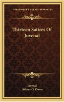 Thirteen Satires of Juvenal