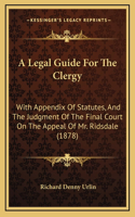 A Legal Guide For The Clergy