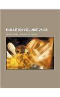 Bulletin Volume 25-35: (English)