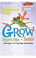 Grow, Proclaim, Serve! Toddlers & Twos Poster Pak Summer 2014