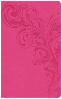 CSB Super Giant Print Reference Bible, Pink LeatherTouch