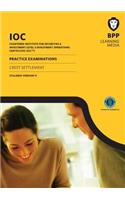 IOC CREST Settlement Practice Exams Syllabus Version 11: Practice Exam(English)