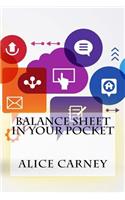 Balance Sheet In Your Pocket