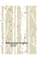 Twigs abstract notebook