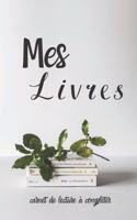 Mes livres carnet de lecture à compléter