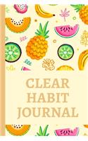 Clear Habit Journal