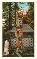 Vintage Journal Totem Pole, Ketchikan