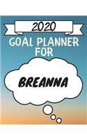 2020 Goal Planner For Breanna