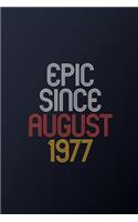 Epic Since August 1977