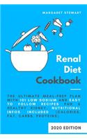 Renal Diet Cookbook: The Ultimate Meal-Prep Plan with 101 Low Sodium and Easy to Follow Recipes for a Healthy Kidney. Nutritional Infos Included (Calories, Fat, Carbs, P