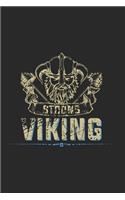 Starke Wikinger Motivation Quotes Vorbild Notizbuch