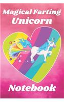 Magical Farting Unicorn Notebook