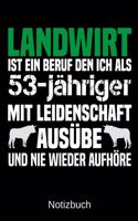 Landwirt ist ein Beruf den ich als 53-jähriger mit Leidenschaft ausübe und nie wieder aufhöre