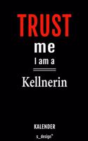 Kalender für Kellner / Kellnerin: Immerwährender Kalender / 365 Tage Tagebuch / Journal [3 Tage pro Seite] für Notizen, Planung / Planungen / Planer, Erinnerungen, Sprüche