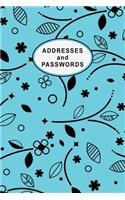 Low Vision Address Book and Password Record