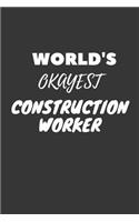 Construction Worker Notebook