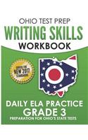 Ohio Test Prep Writing Skills Workbook Daily Ela Practice Grade 3