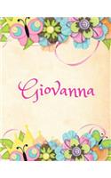 Giovanna: Personalized Name Journal Composition Notebook