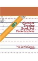 Number Tracing Book For Preschoolers