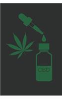 CBD: Punktiertes Notizbuch Mit 120 Seiten Für Alle Notizen, Termine, Skizzen Oder ALS Tagebuch, Kalender Oder Geschenk