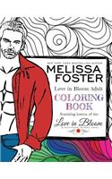 Love in Bloom Adult Coloring Book