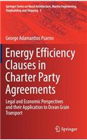 Energy Efficiency Clauses in Charter Party Agreements