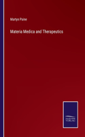 Materia Medica and Therapeutics