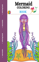 Mermaid Coloring Book: For Kids Ages 4-12