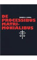 De processibus matrimonialibus