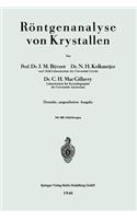 Röntgenanalyse von Krystallen