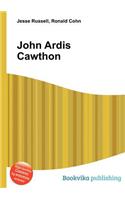 John Ardis Cawthon: (English)