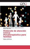 Protocolo de atención Clínica Psicoterapéutica para familias