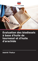 Évaluation des biodiesels à base d'huile de tournesol et d'huile d'arachide