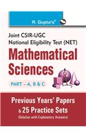 Csir Ugc-Net—Mathematical Sciences—Previous Papers (Solved) And 25 Practice Sets