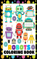 Robots Coloring Book