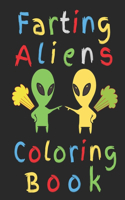Farting Aliens Coloring Book